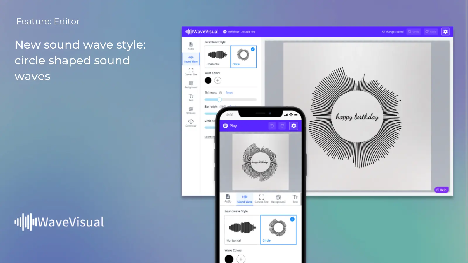 Creating a Unique Gift with Circle Sound Waves