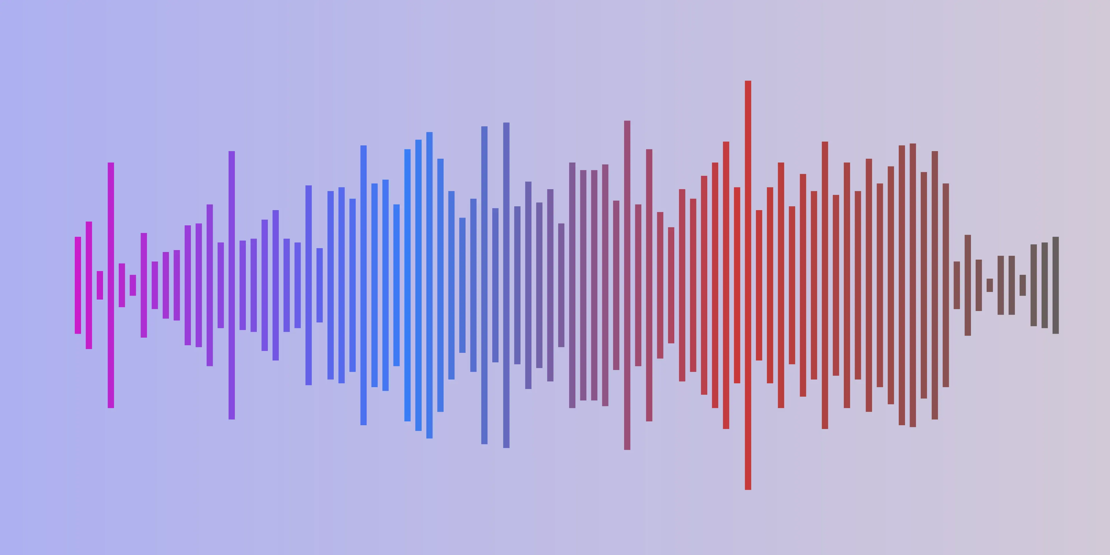 Example sound wave art